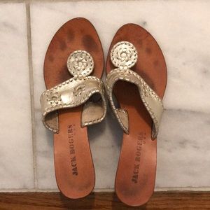 GUC Jack Rogers Low Wedges size 7